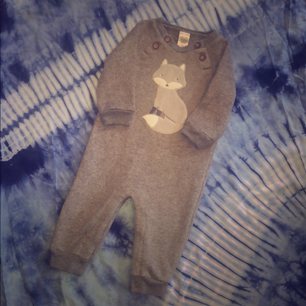 Unisex Sweater Romper/Long Sleeved Onesie 6m